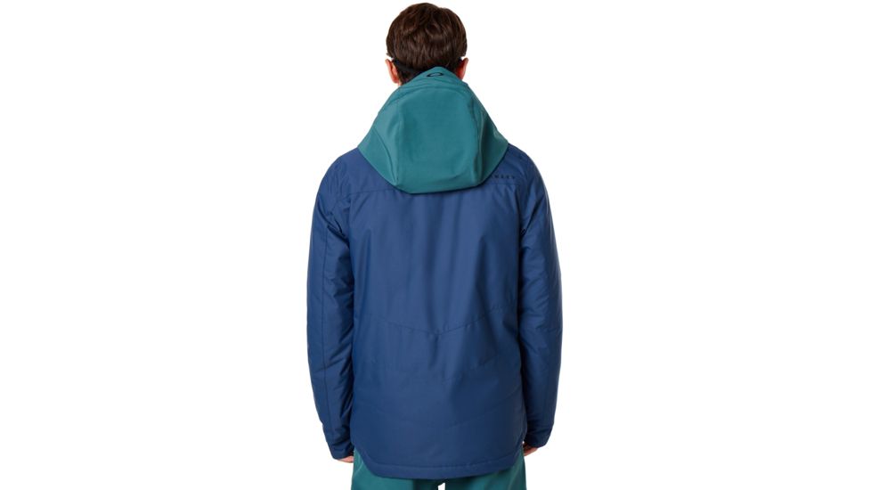 Oakley Division Evo Insulated Jacket 2L 10K - Mens, Poseidon, Large, 412786-6A1-L