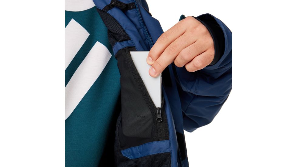 Oakley Division Evo Insulated Jacket 2L 10K - Mens, Poseidon, Large, 412786-6A1-L