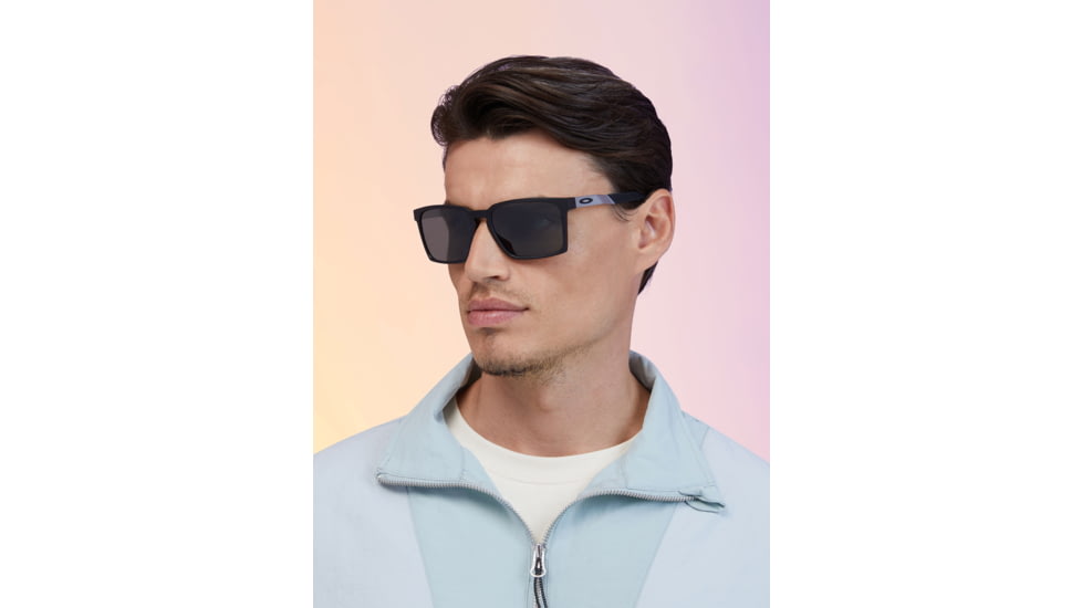 Oakley Exchange Sun Sunglasses, Satin Black, PRIZM Black, PRIZM Black, OO9483-0156