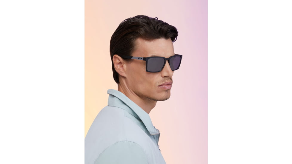 Oakley Exchange Sun Sunglasses, Satin Black, PRIZM Black, PRIZM Black, OO9483-0156