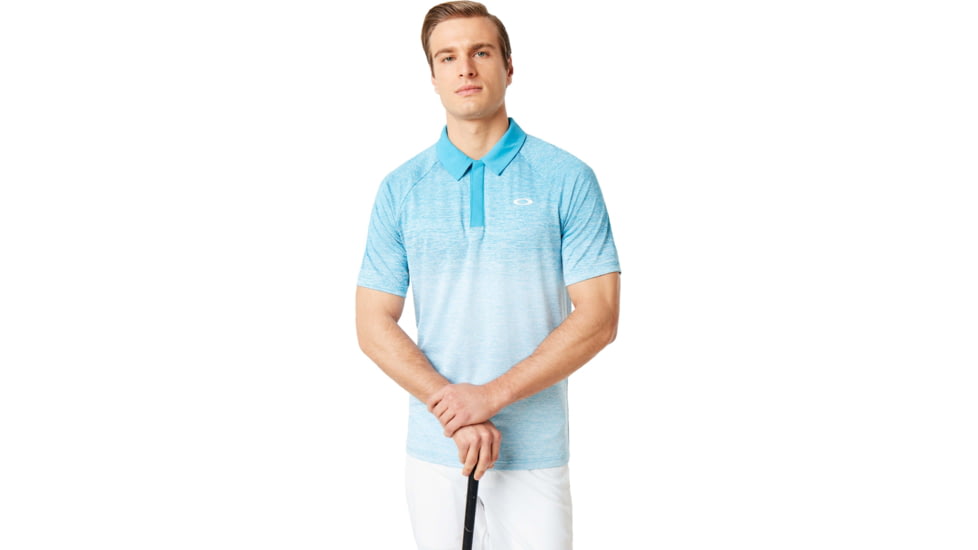 Oakley Four Jack Gradient Polo - Mens, White, Extra Small, 434315-100-XS