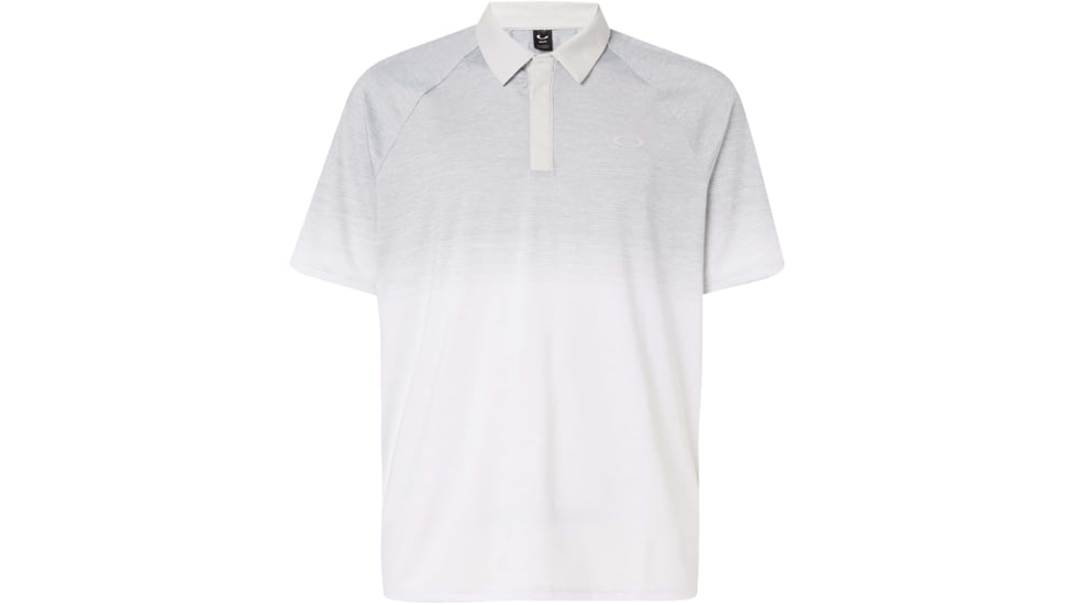 Oakley Four Jack Gradient Polo - Mens, Lunar Rock, Extra Small, 434315-26C-XS