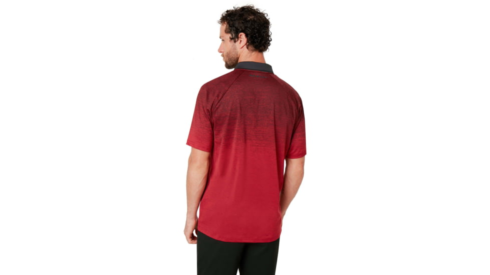 Oakley Four Jack Gradient Polo - Mens, Raspberry, Extra Large, 434315-45A-XL