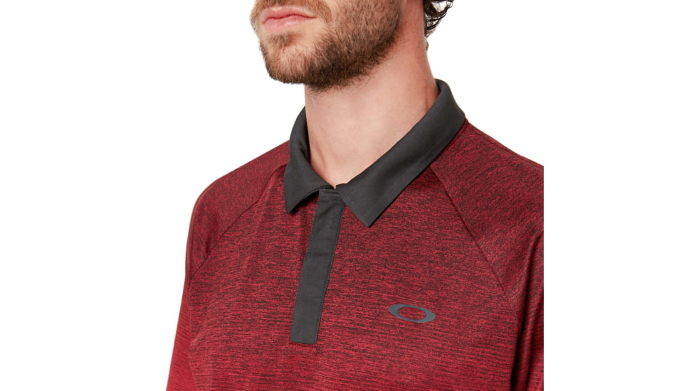 Oakley Four Jack Gradient Polo - Mens, Raspberry, Extra Large, 434315-45A-XL