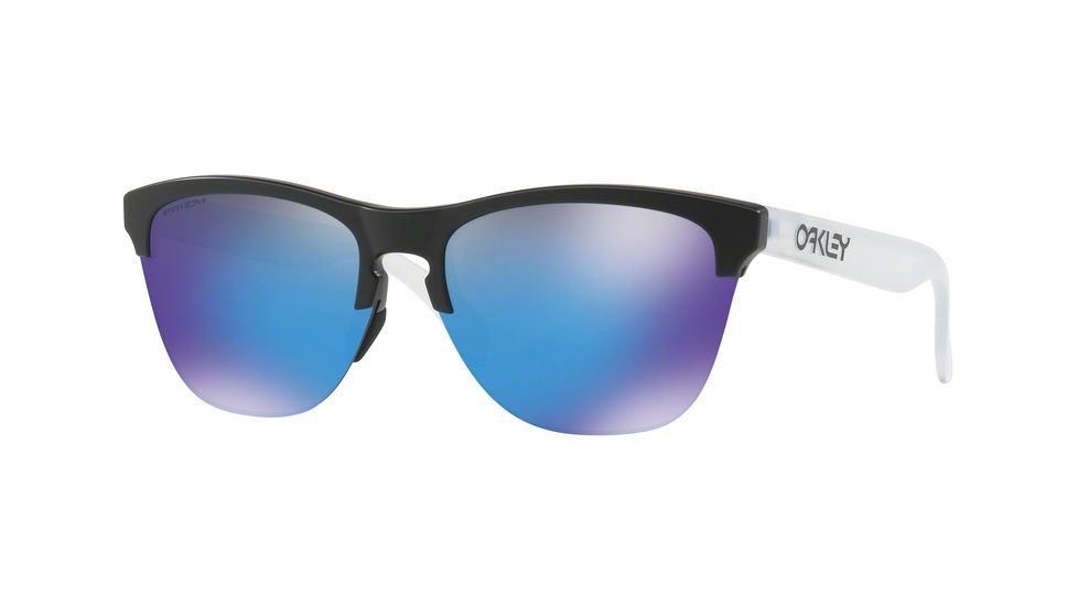 Oakley FROGSKINS LITE OO9374 Progressive Prescription Sunglasses OO9374-937402-63 - Lens Diameter 63 mm, Frame Color Matte Black