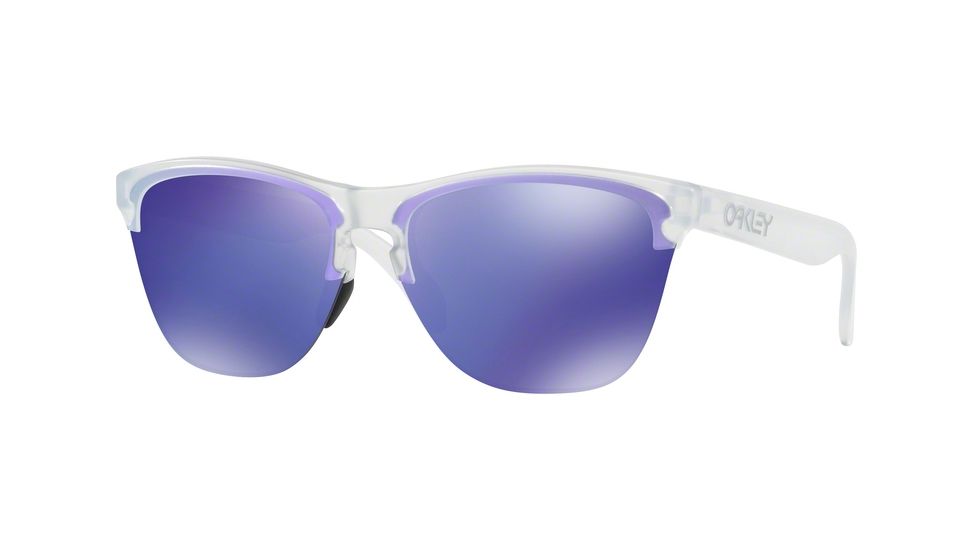 Oakley FROGSKINS LITE OO9374 Progressive Prescription Sunglasses OO9374-937403-63 - Lens Diameter 63 mm, Frame Color Matte Clear