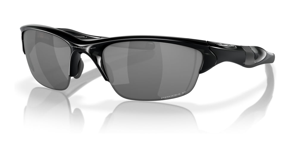 Oakley Half Jacket 2.0 A Sunglasses - Men's, Polished Black Frame, Prizm Black Polarized Lens, Asian Fit, 62, OO9153-915325-62