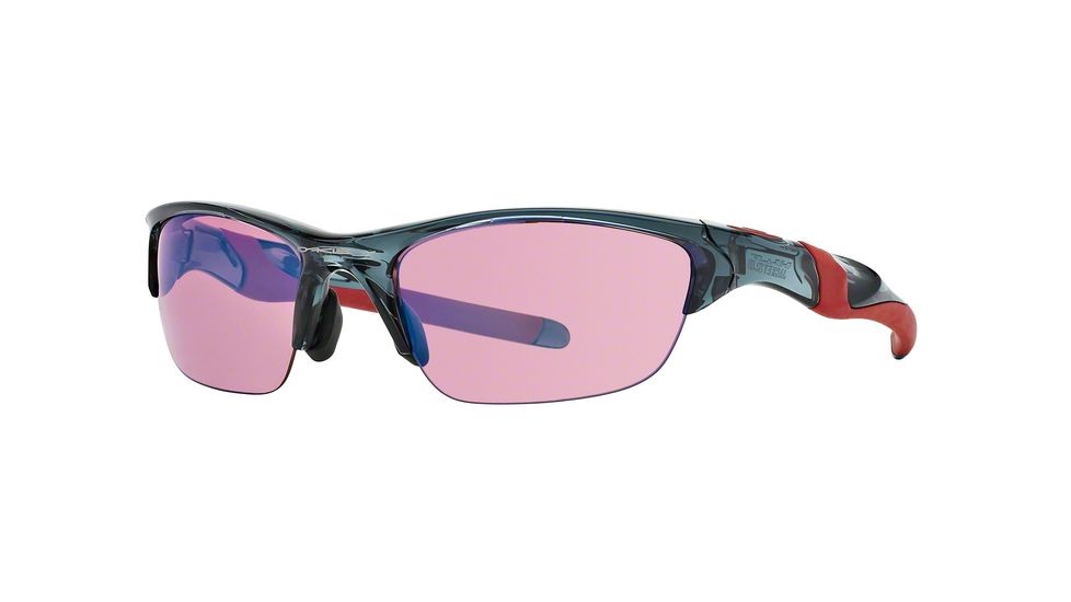 Oakley HALF JACKET 2.0 ASIAN FIT OO9153 Sunglasses 915311-62 - Crystal Black Frame, G30 Iridium Lenses