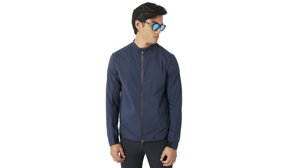 Oakley Latch Full Zip Fleece Hoodie - Mens, Midnight Navy, 2XL, 401874-6C7-XXL