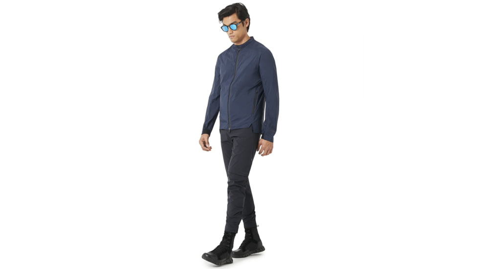 Oakley Latch Full Zip Fleece Hoodie - Mens, Midnight Navy, 2XL, 401874-6C7-XXL