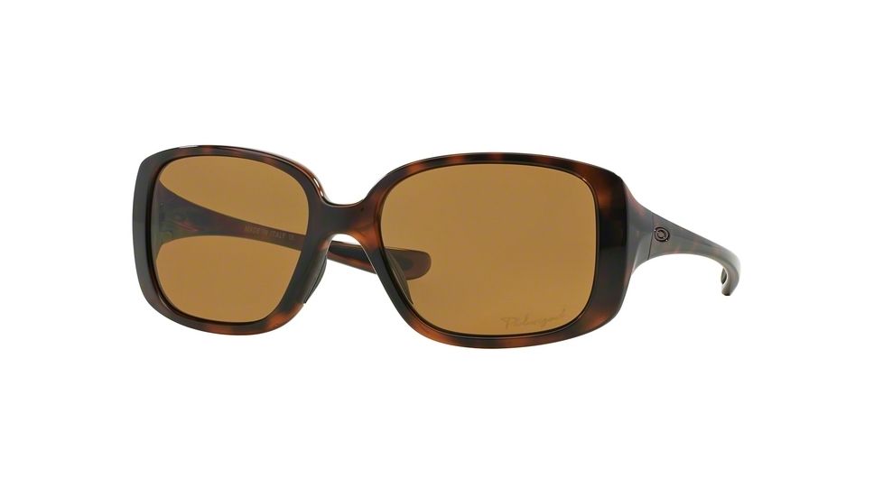 Oakley LBD OO9193 Sunglasses 919306-54 - Tortoise Frame, Bronze Polar Lenses
