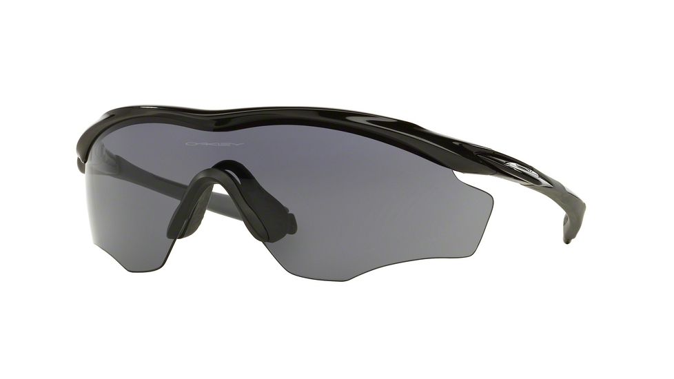 Oakley M2 FRAME XL OO9343 Progressive Prescription Sunglasses OO9343-934301-45 - Lens Diameter 45 mm, Frame Color Polished Black