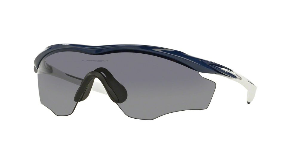 Oakley M2 FRAME XL OO9343 Progressive Prescription Sunglasses OO9343-934302-45 - Lens Diameter 45 mm, Frame Color Polished Navy