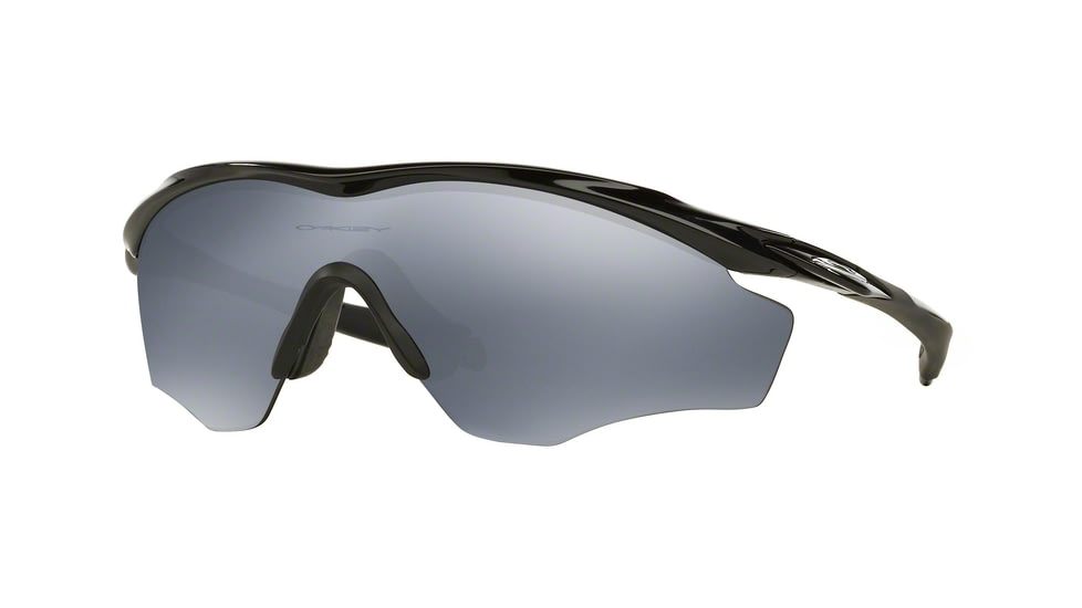 Oakley M2 FRAME XL OO9343 Progressive Prescription Sunglasses OO9343-934309-45 - Lens Diameter 45 mm, Frame Color Polished Black