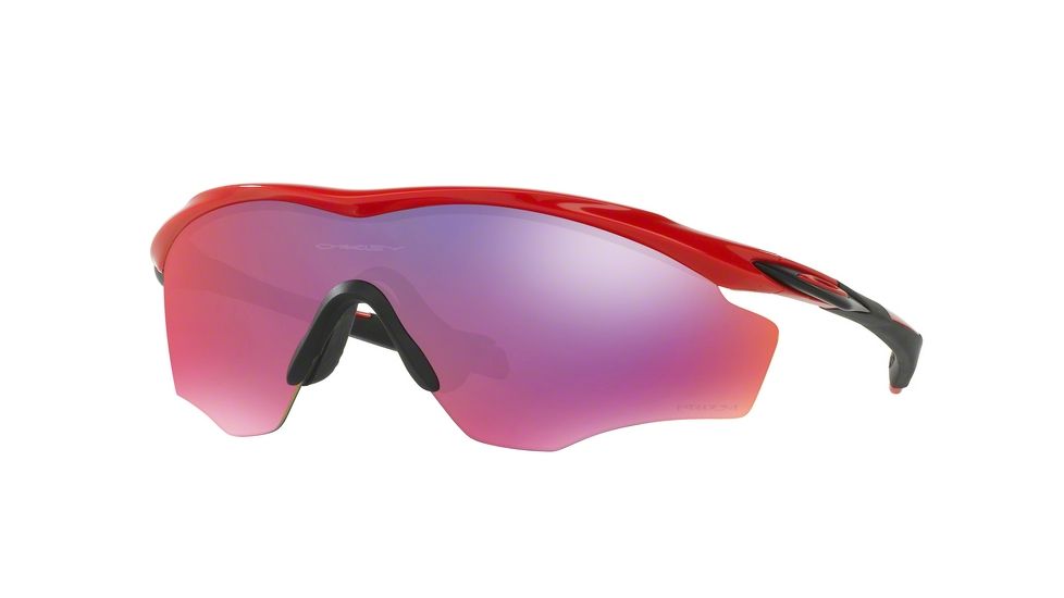 Oakley M2 FRAME XL OO9343 Progressive Prescription Sunglasses OO9343-934311-45 - Lens Diameter 45 mm, Frame Color Redline