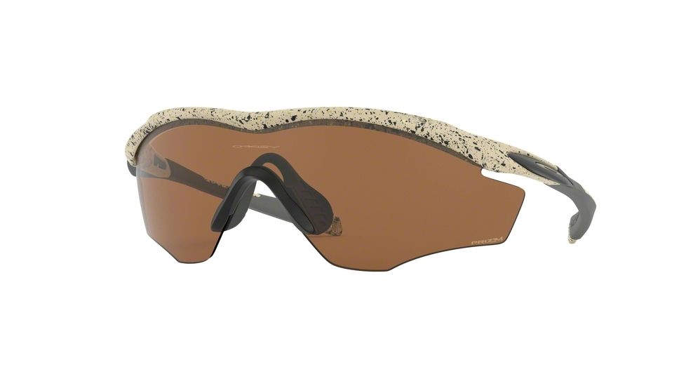 Oakley M2 FRAME XL OO9343 Progressive Prescription Sunglasses, 45mm, Splatter Sand, OO9343-934313-45-PRO