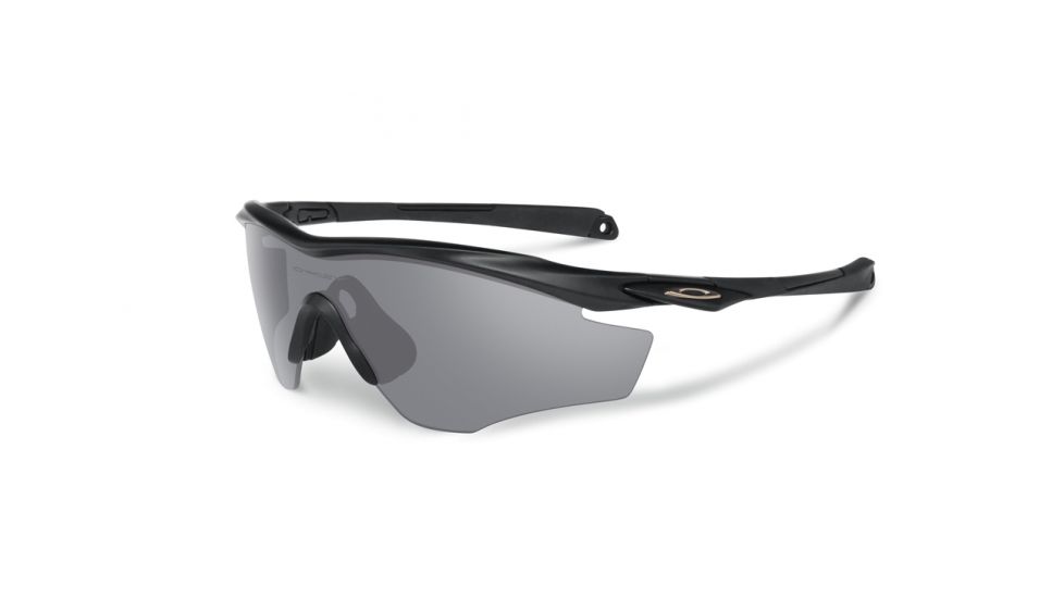 Oakley M2 Frame Single Vision Prescription Sunglasses, Matte Black Frame, OO9212-09SV