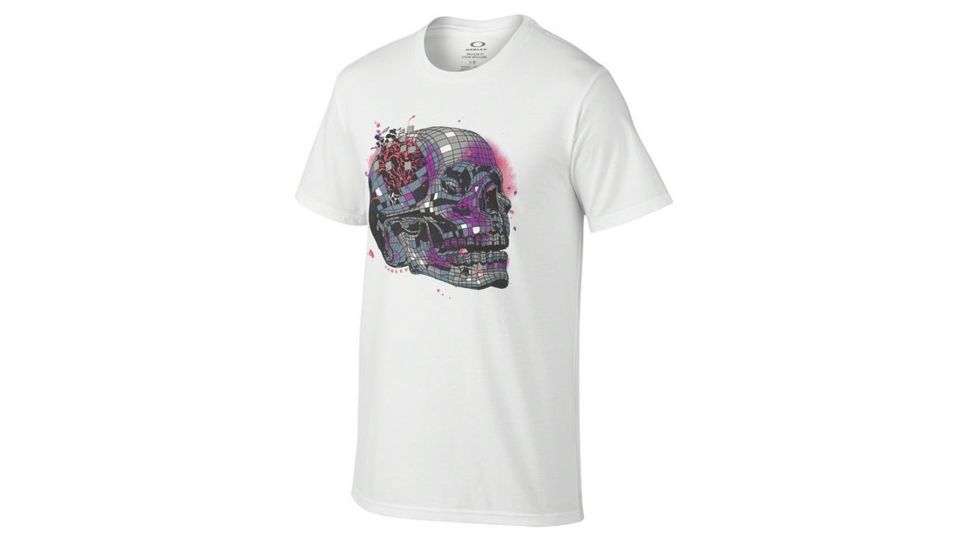 Oakley Mental Tee, White, Medium 455175-100-MD