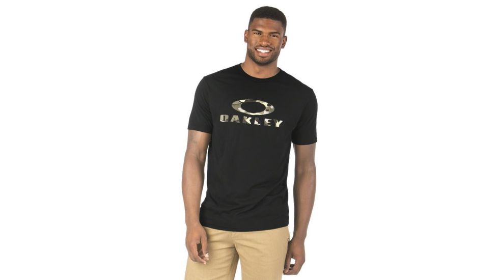 Oakley O-Stealth Tee, Jet Black, Large 455198-01K-LG