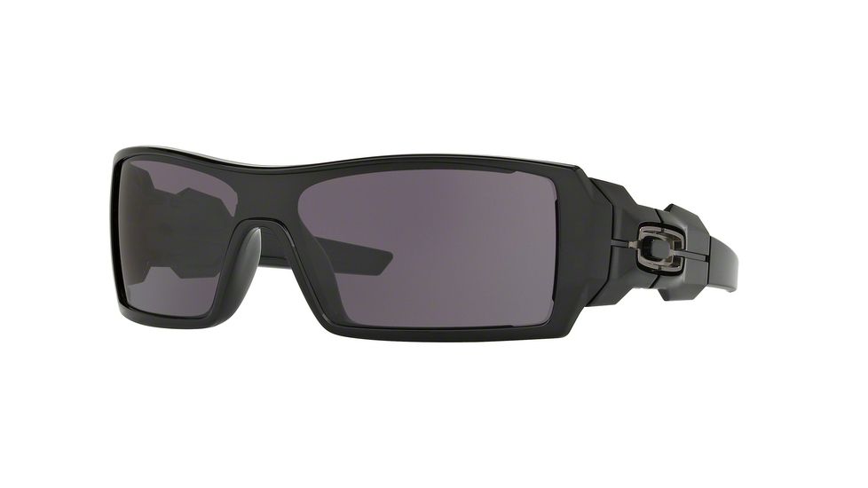 Oakley OIL RIG OO9081 Progressive Prescription Sunglasses OO9081-03-460-28 - Lens Diameter 128 mm, Lens Diameter 28 mm, Frame Color Polished Black