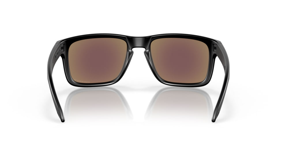 Oakley OO9102 Holbrook Sunglasses, Matte Black Frame, Prizm Sapphire Polarized Lenses, OO9102-9102F0-55