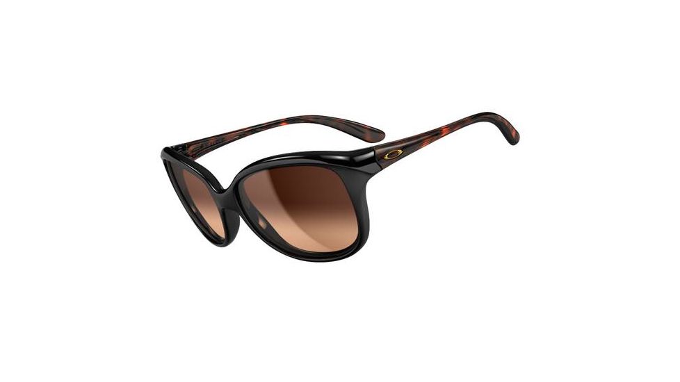 Oakley Pampered Single Vision Prescription Sunglasses - Black Tortoise Frame OO9160-02