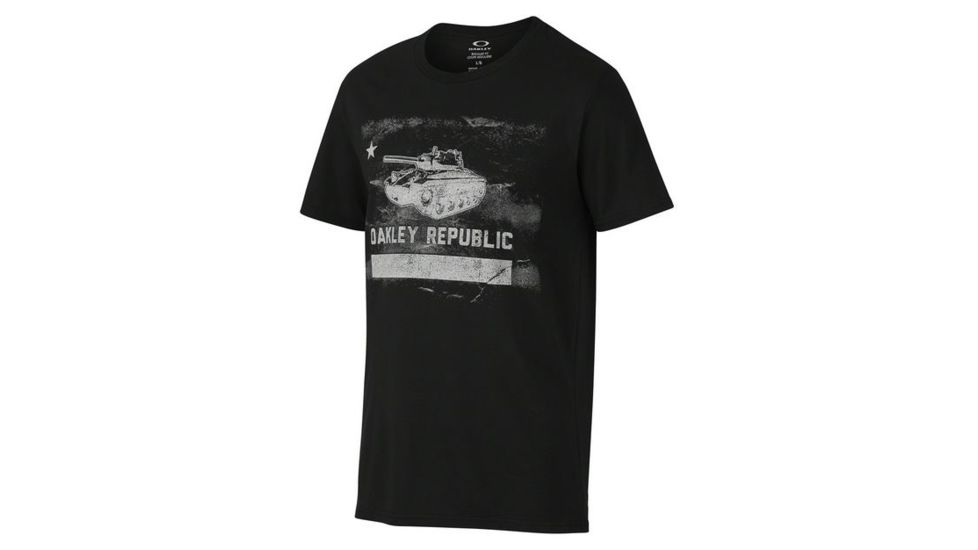 Oakley Regiment Tee, Jet Black, Medium 455139-01K-MD