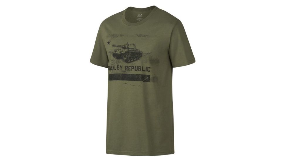 Oakley Regiment Tee, Worn Olive, Medium 455139-79B-MD