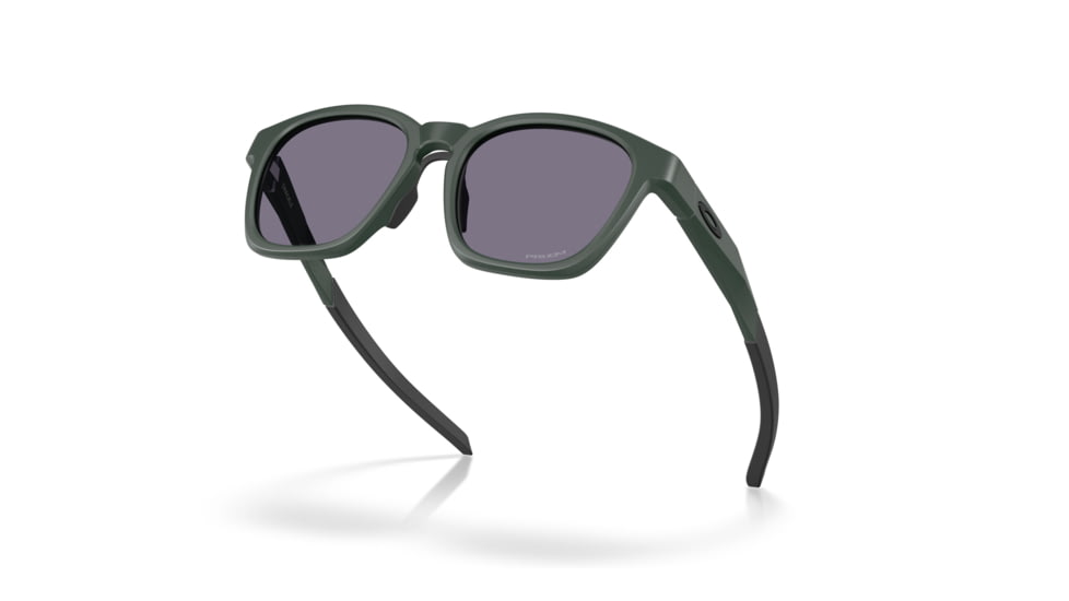 Oakley Shackle Sunglasses, Matte Hunter Green, PRIZM Grey, PRIZM Grey, OO9507D-0652