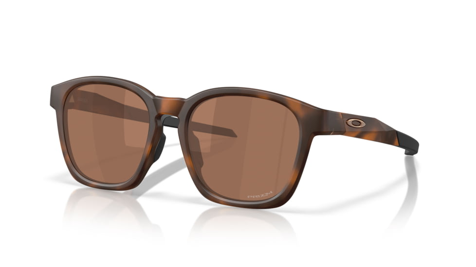 Oakley Shackle Sunglasses, Matte Tortoise, PRIZM Tungsten, PRIZM Tungsten, OO9507D-0352