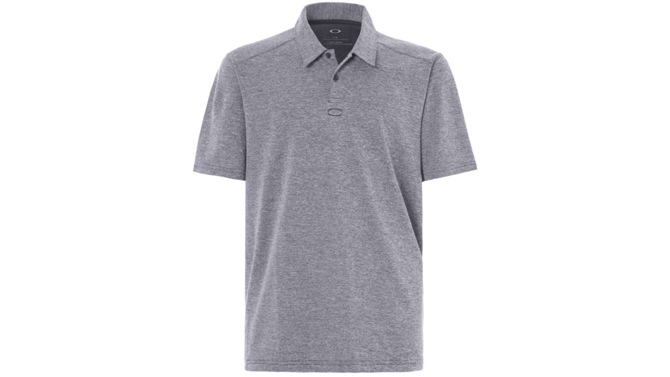 Oakley SI Aero Ellipse Polo - Mens, Fathom Heather, Medium, 434047-6AE-M