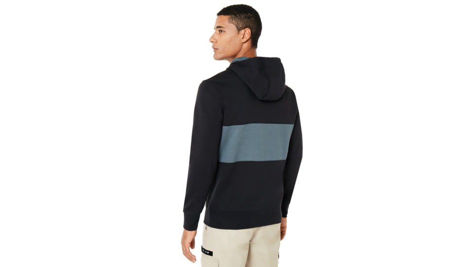 Oakley SI Block Color Hooded Fleece - Mens, Blackout, 3XL, 472420-02E-XXXL