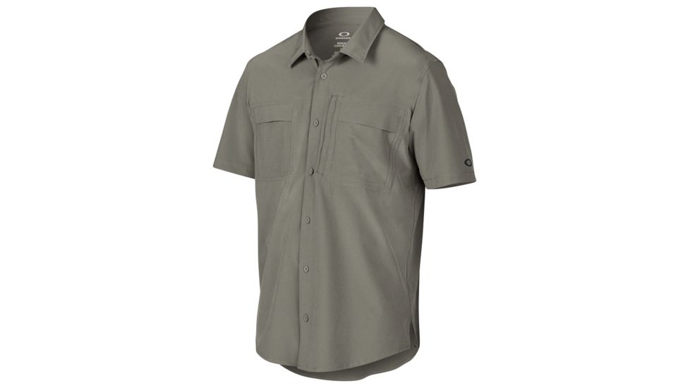 Oakley SI Efficiency Short Sleeve Shirt, Grigio Scuro, XXL 401696-23Q-XXL