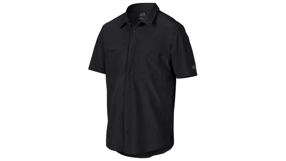 Oakley SI Efficiency Short Sleeve Shirt, Jet Black, Small 401696-01K-SM