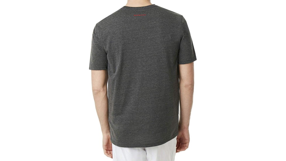 Oakley SI Ellipse USA Short Sleeve - Mens, Jet Black Heather, Medium, 457355-01S-M