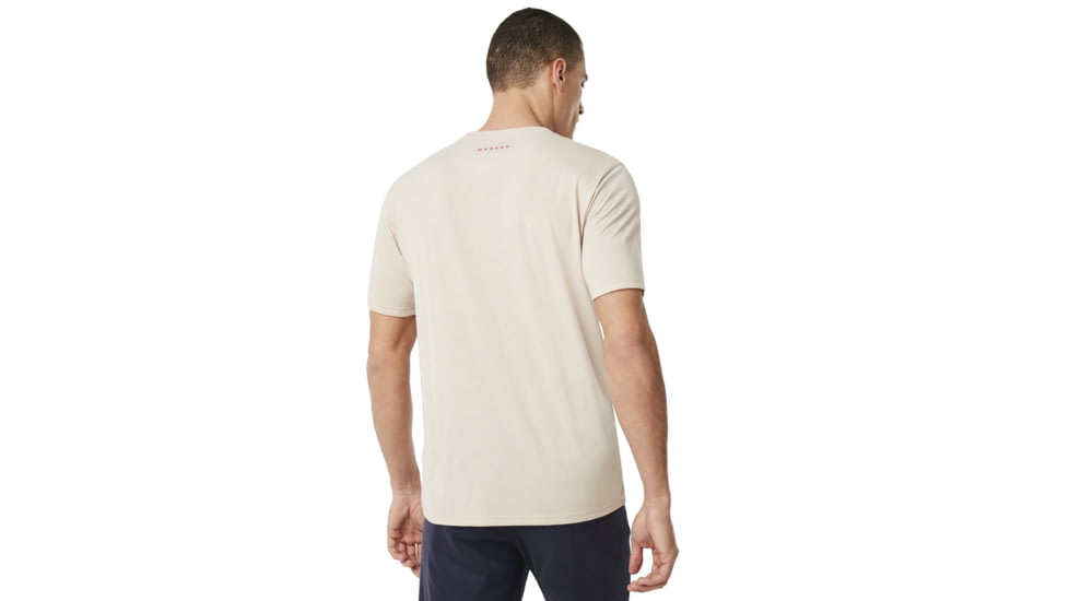 Oakley SI Ellipse USA Short Sleeve - Mens, Oxford Tan, Medium, 457355-88L-M