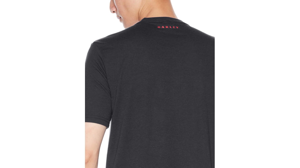 Oakley SI Ellipse USA Short Sleeve Tee - Men's, Blackout, Medium, 457355-02E-M