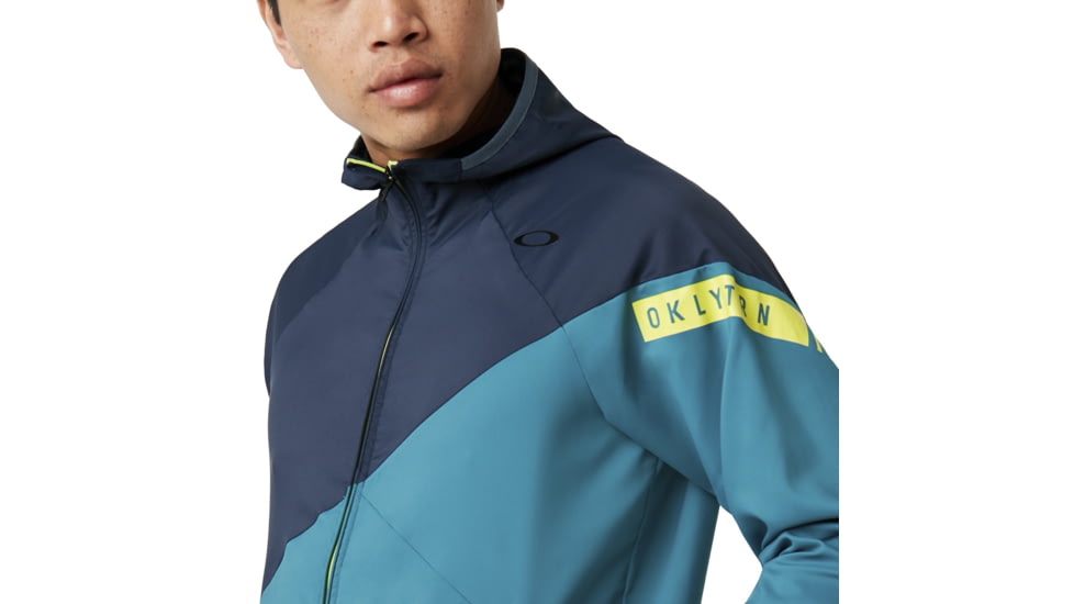 Oakley SI Enhance Double Hoodie Jacket - Mens, Petrol, Extra Small, 412721-9PE-XS