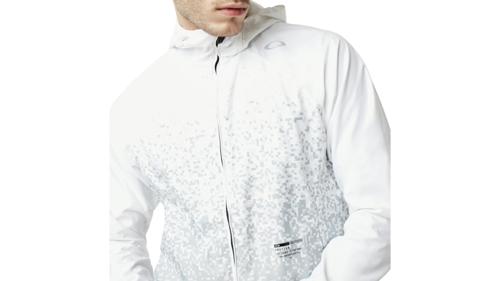 Oakley SI Enhance Wind Hoody Graphic 9.0 - Mens, White, 2XL, 412723-100-XXL