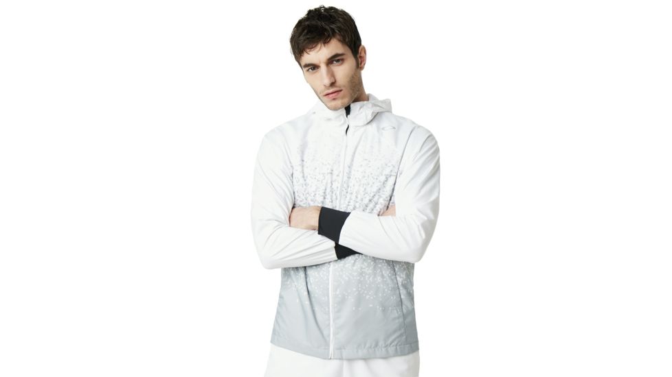 Oakley SI Enhance Wind Hoody Graphic 9.0 - Mens, White, 2XL, 412723-100-XXL