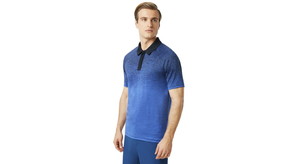 Oakley SI Four Jack Gradient Polo - Mens, Flash Blue, 3XL, 434315-6FA-XXXL