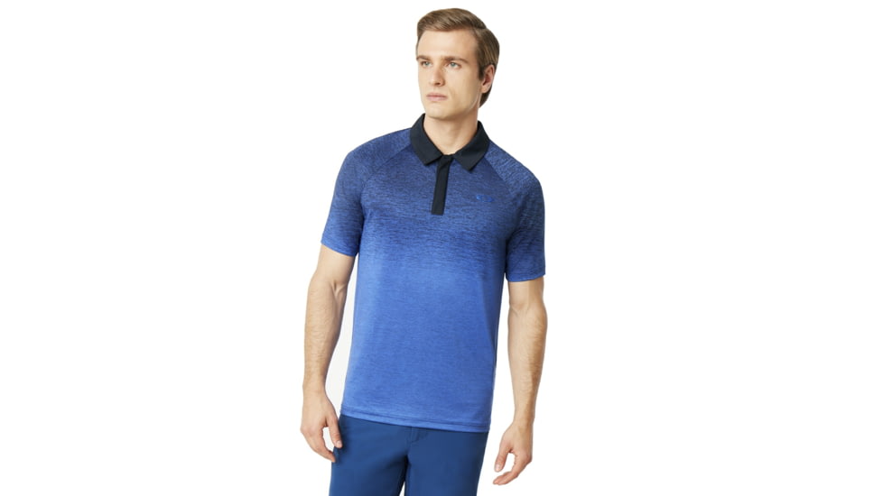Oakley SI Four Jack Gradient Polo - Mens, Flash Blue, 3XL, 434315-6FA-XXXL