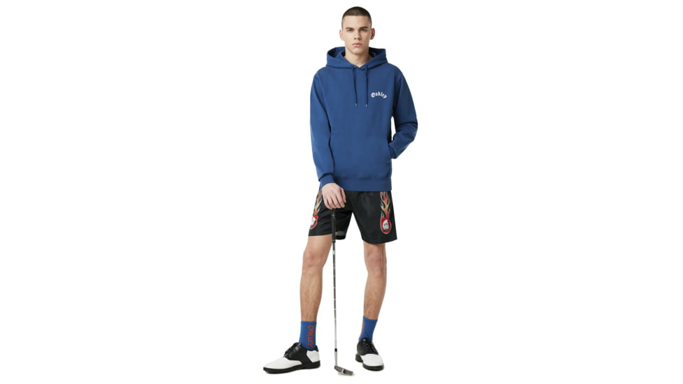 Oakley SI Golf Ball Fleece Hoodie Tnp - Mens, Blue, Small, 472559-600-S