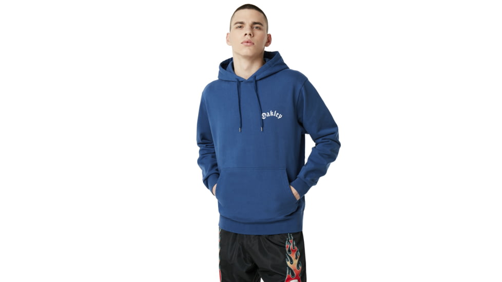 Oakley SI Golf Ball Fleece Hoodie Tnp - Mens, Blue, Small, 472559-600-S
