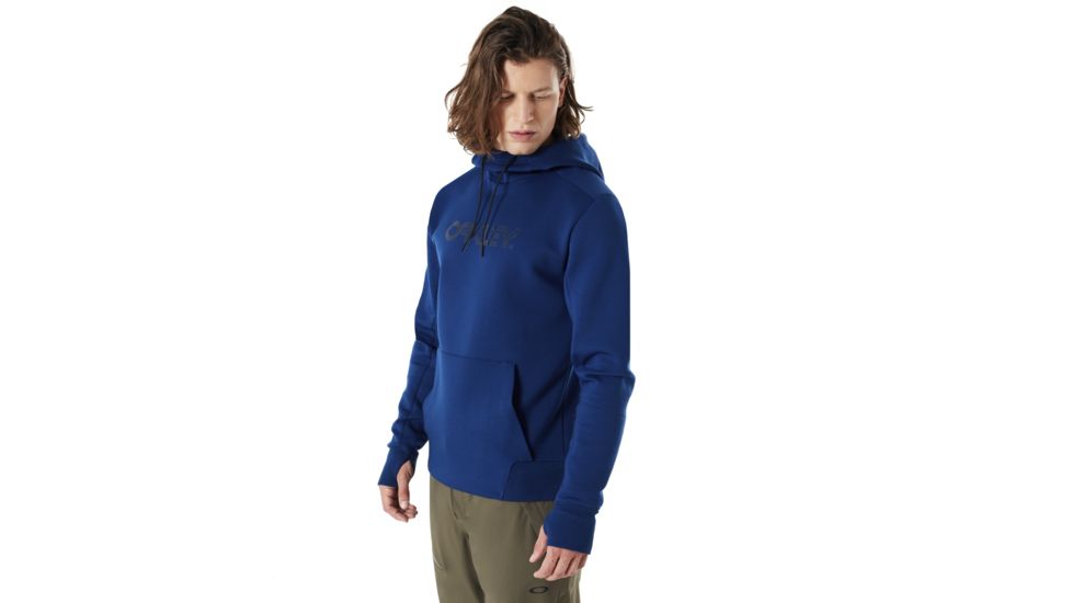 Oakley SI Hooded Scuba Fleece - Mens, Dark Blue, Medium, 461639-609-M