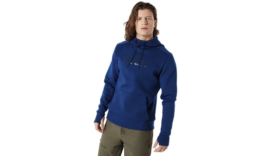 Oakley SI Hooded Scuba Fleece - Mens, Dark Blue, Medium, 461639-609-M