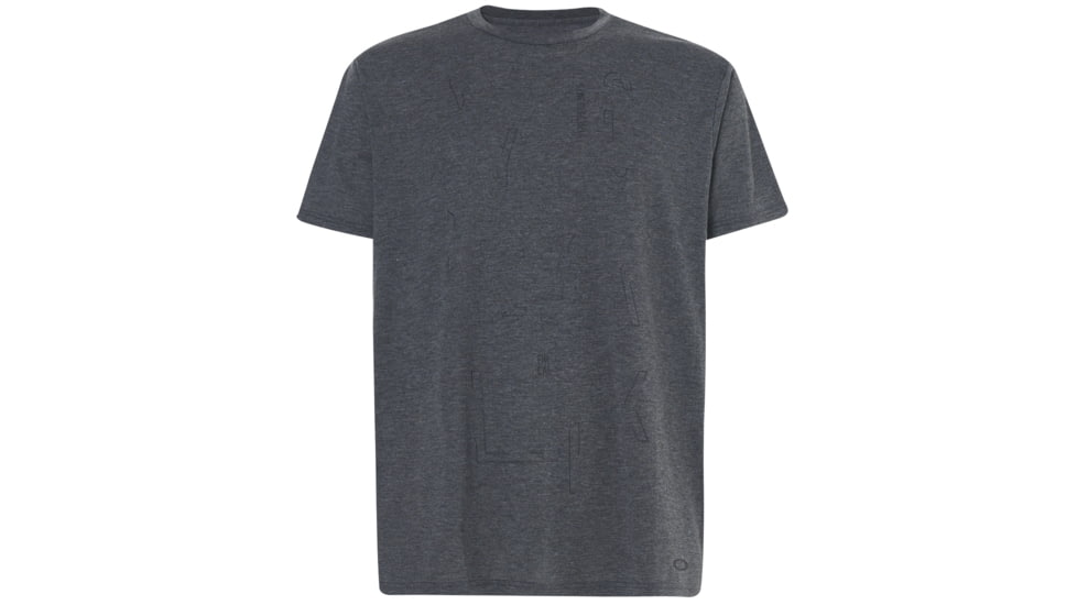 Oakley SI Qd18 Veil Short Sleeve Tee - Mens, Dark Heather Grey, Extra Large, 434261-20Q-XL