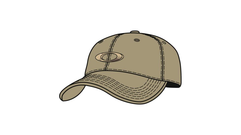 Oakley SI Tincan Cap - Mens, Safari, S/M, 911545-31S-31SS/M-S/M