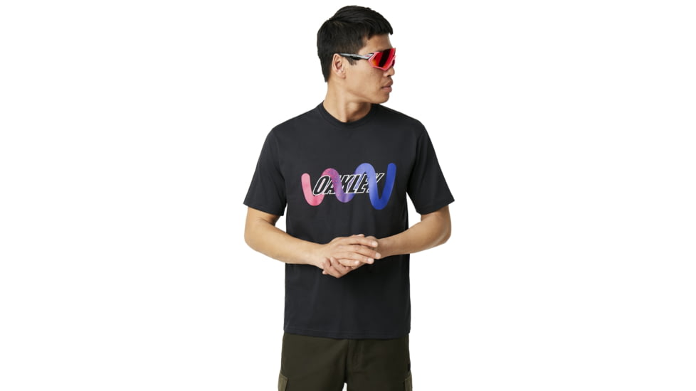 Oakley SI Vertigo Oakley Tee - Mens, Blackout, 2XL, 457521-02E-XXL
