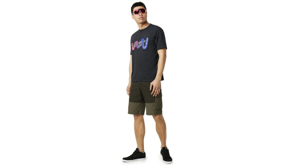 Oakley SI Vertigo Oakley Tee - Mens, Blackout, 2XL, 457521-02E-XXL